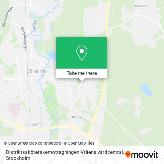 Distriktssköterskemottagningen Vråens vårdcentral map