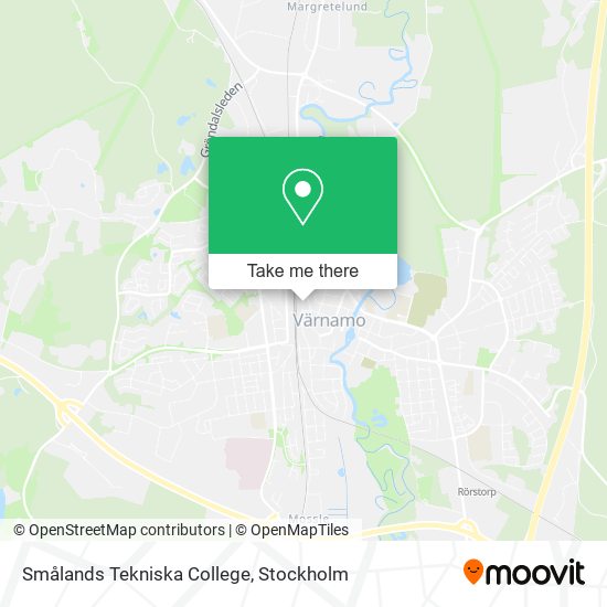 Smålands Tekniska College map