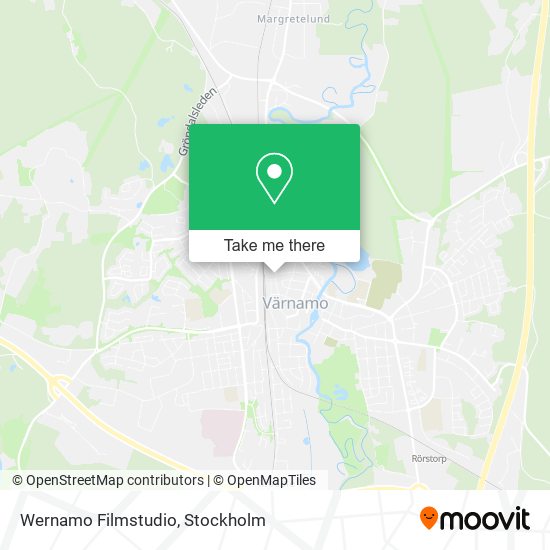 Wernamo Filmstudio map