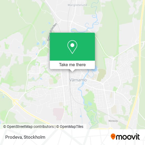 Prodeva map