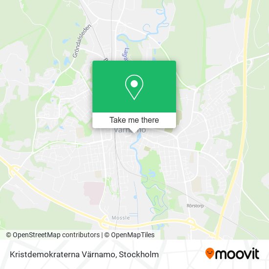 Kristdemokraterna Värnamo map