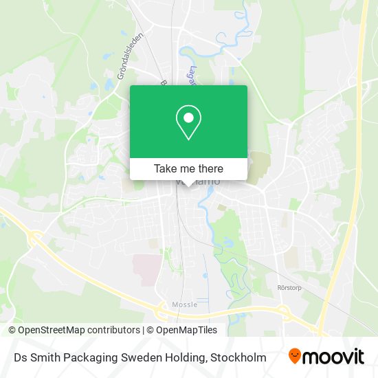 Ds Smith Packaging Sweden Holding map