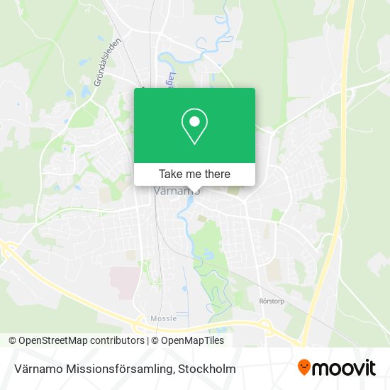 Värnamo Missionsförsamling map