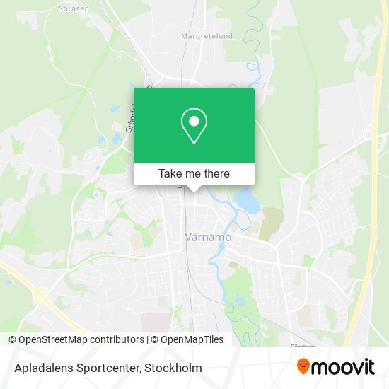 Apladalens Sportcenter map