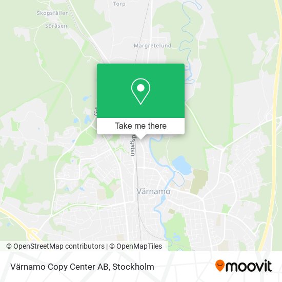 Värnamo Copy Center AB map