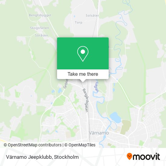 Värnamo Jeepklubb map