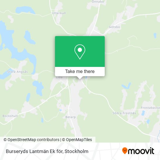 Burseryds Lantmän Ek för map
