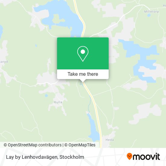 Lay by Lenhovdavägen map