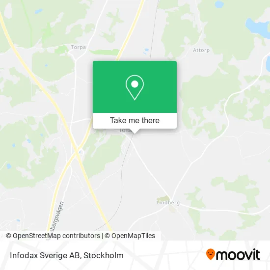 Infodax Sverige AB map