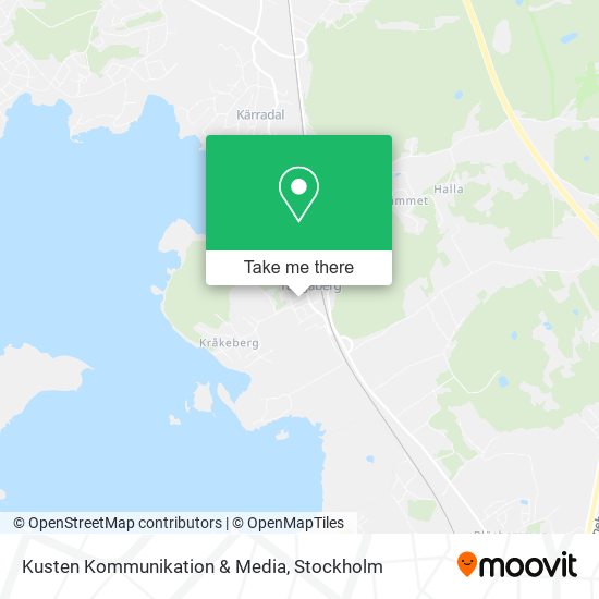 Kusten Kommunikation & Media map