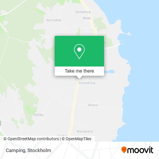 Camping map