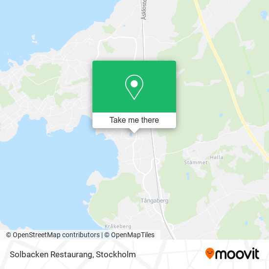 Solbacken Restaurang map