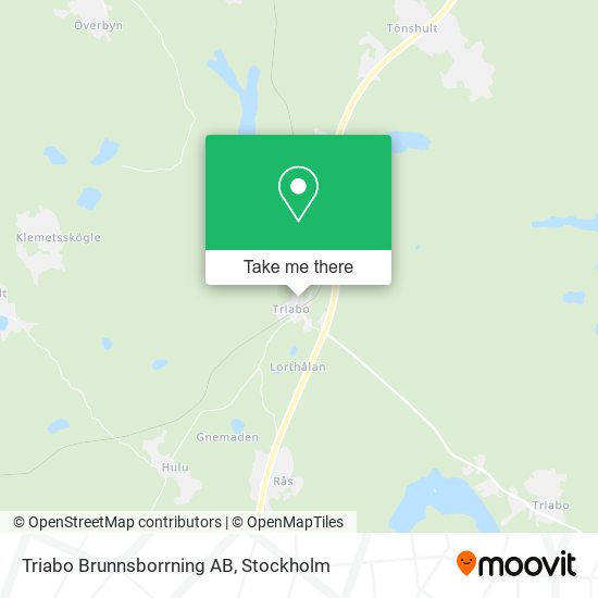 Triabo Brunnsborrning AB map