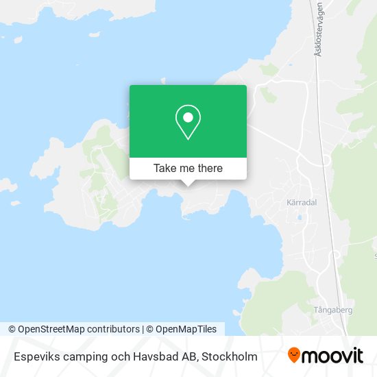 Espeviks camping och Havsbad AB map