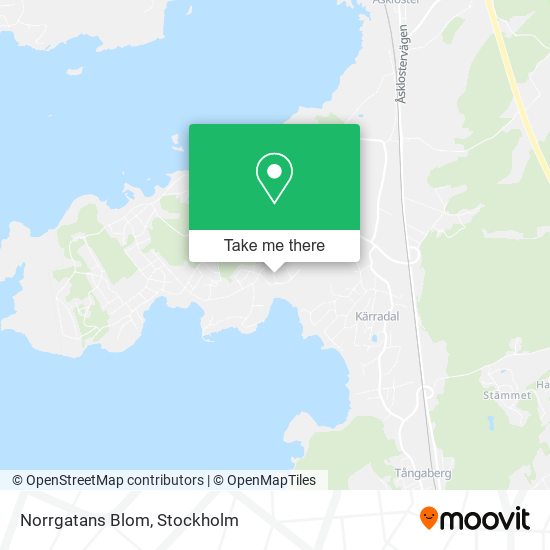 Norrgatans Blom map