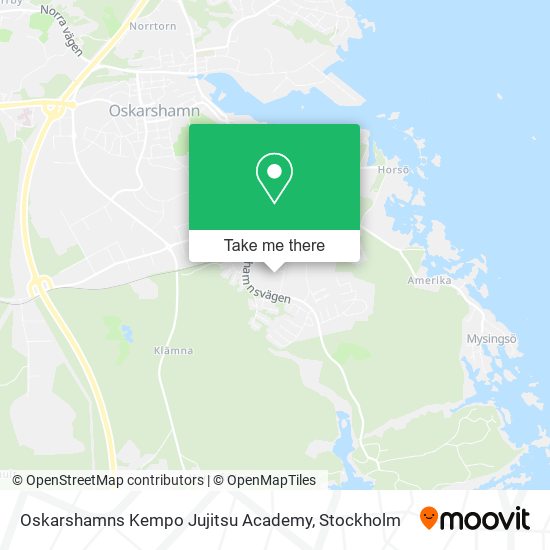 Oskarshamns Kempo Jujitsu Academy map