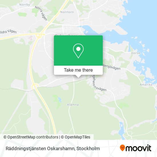 Räddningstjänsten Oskarshamn map