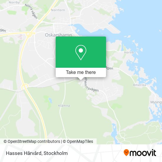 Hasses Hårvård map