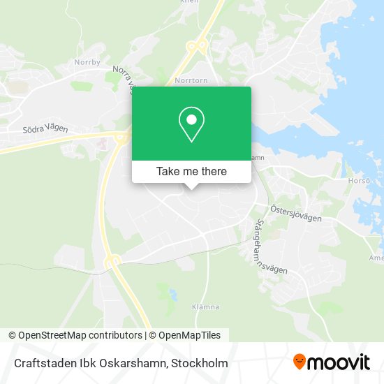 Craftstaden Ibk Oskarshamn map