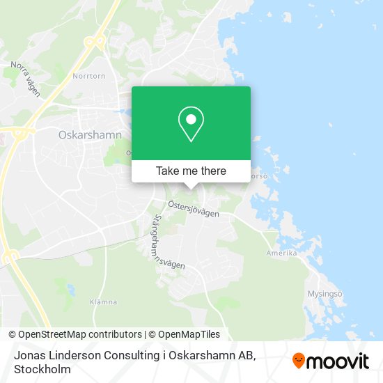 Jonas Linderson Consulting i Oskarshamn AB map