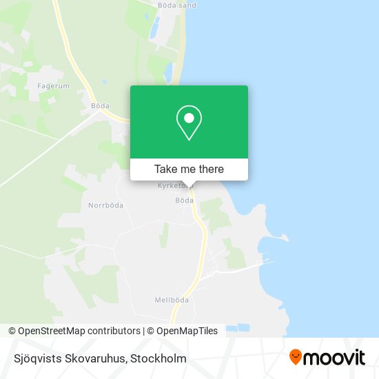 Sjöqvists Skovaruhus map