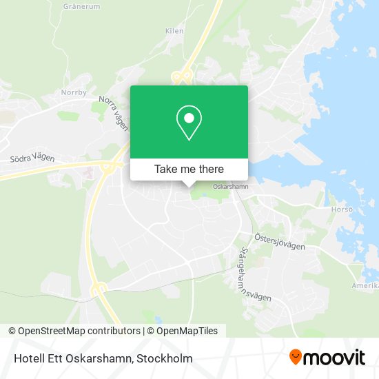 Hotell Ett Oskarshamn map