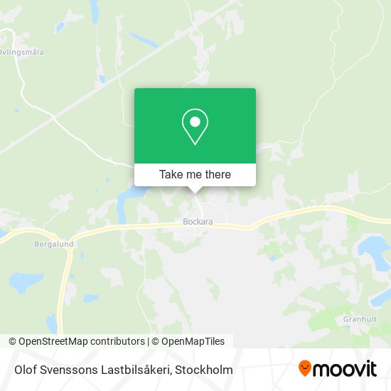 Olof Svenssons Lastbilsåkeri map