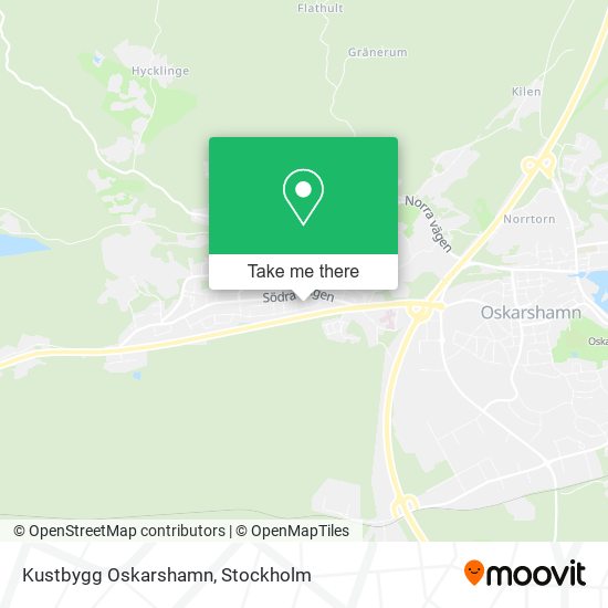 Kustbygg Oskarshamn map