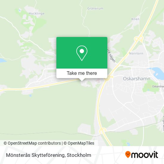 Mönsterås Skytteförening map