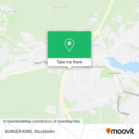 BURGER KING map