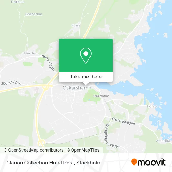 Clarion Collection Hotel Post map