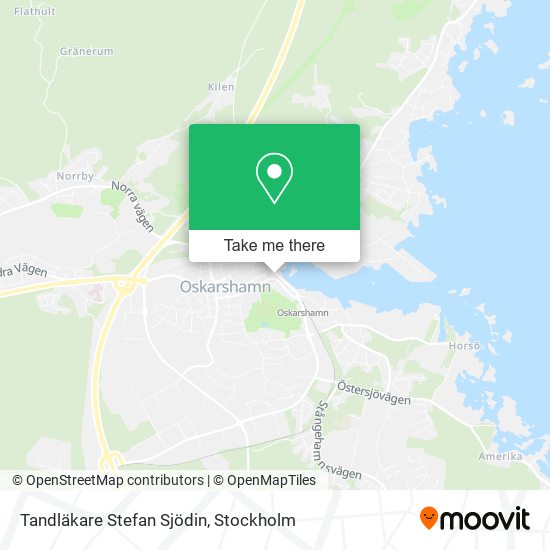 Tandläkare Stefan Sjödin map