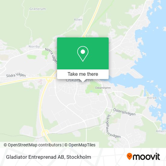 Gladiator Entreprenad AB map