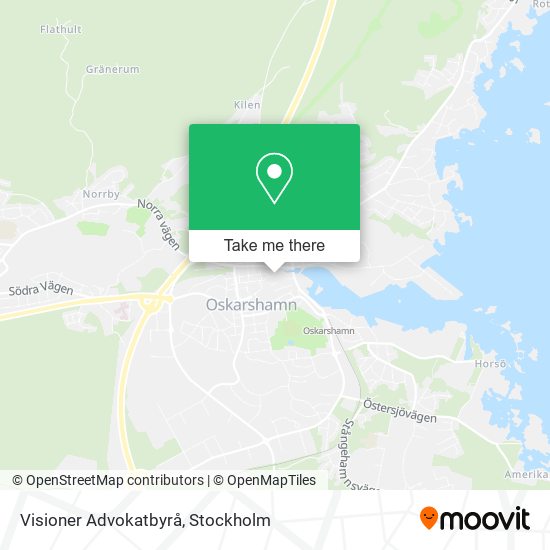 Visioner Advokatbyrå map