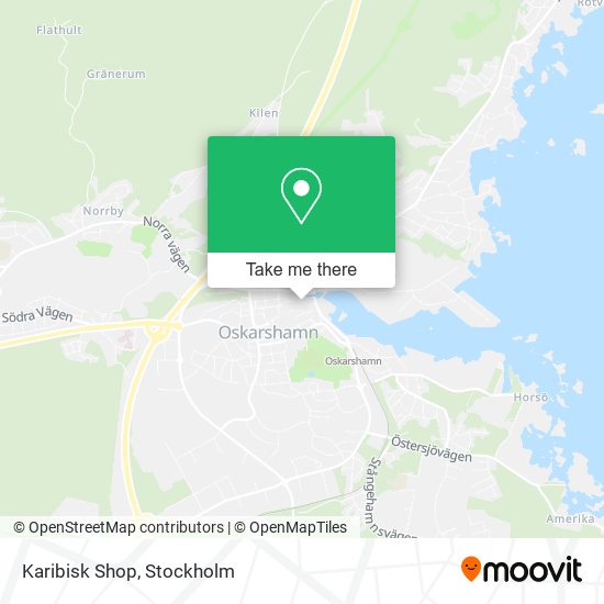 Karibisk Shop map