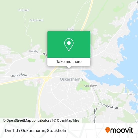 Din Tid i Oskarshamn map
