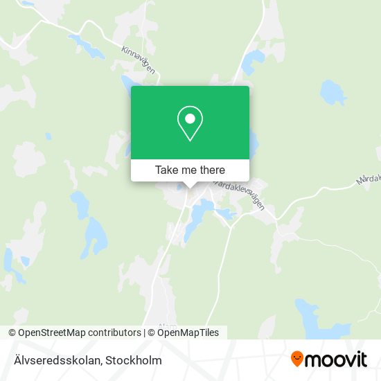 Älvseredsskolan map