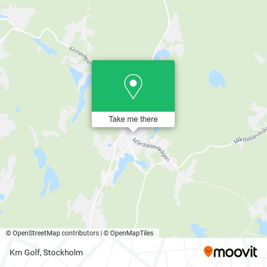 Km Golf map