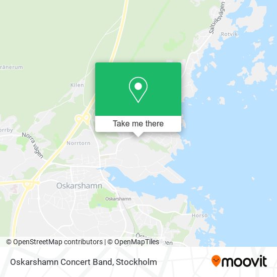 Oskarshamn Concert Band map