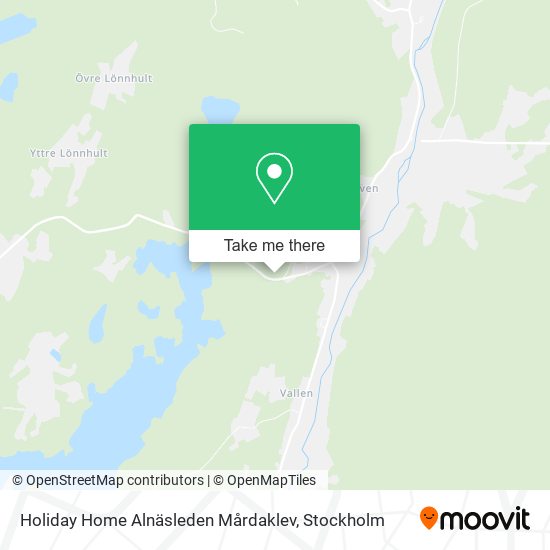 Holiday Home Alnäsleden Mårdaklev map