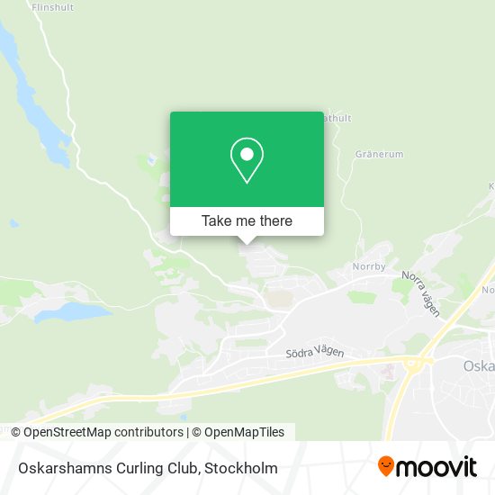 Oskarshamns Curling Club map