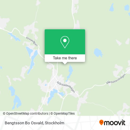 Bengtsson Bo Osvald map