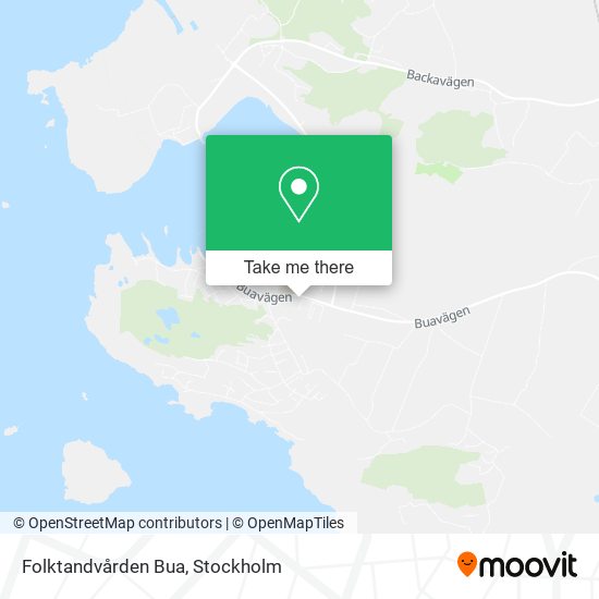 Folktandvården Bua map