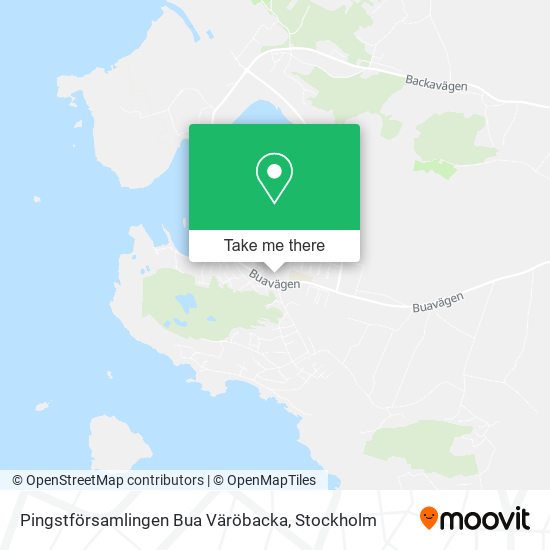 Pingstförsamlingen Bua Väröbacka map