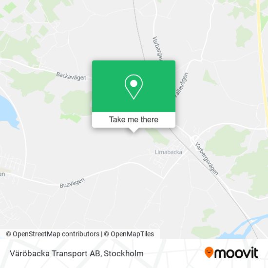 Väröbacka Transport AB map