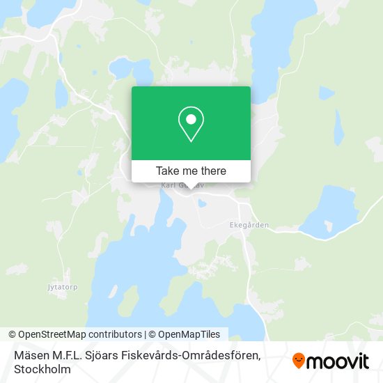 Mäsen M.F.L. Sjöars Fiskevårds-Områdesfören map