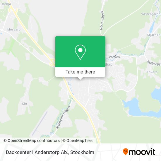 Däckcenter i Anderstorp Ab. map