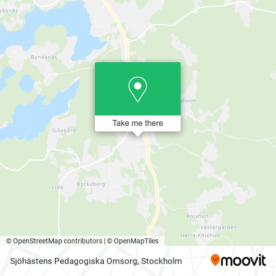 Sjöhästens Pedagogiska Omsorg map