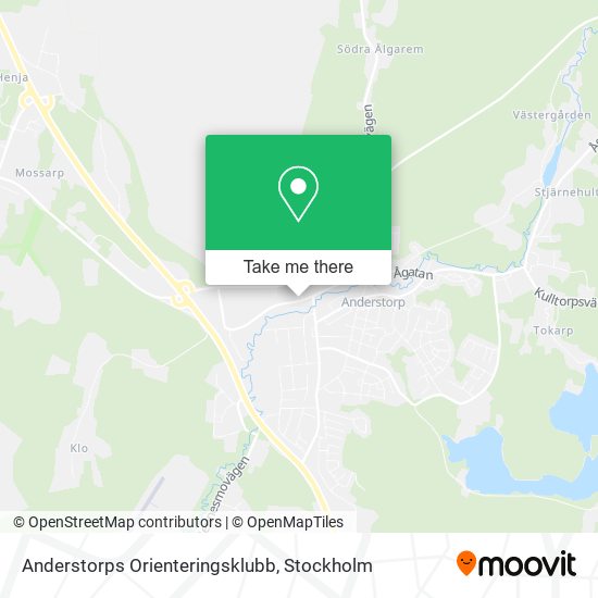 Anderstorps Orienteringsklubb map