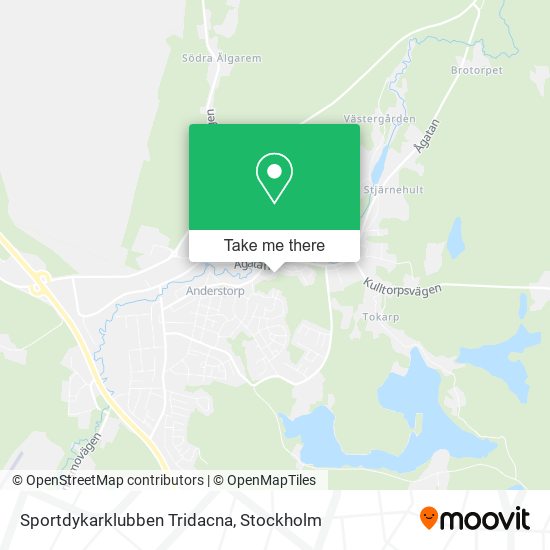 Sportdykarklubben Tridacna map